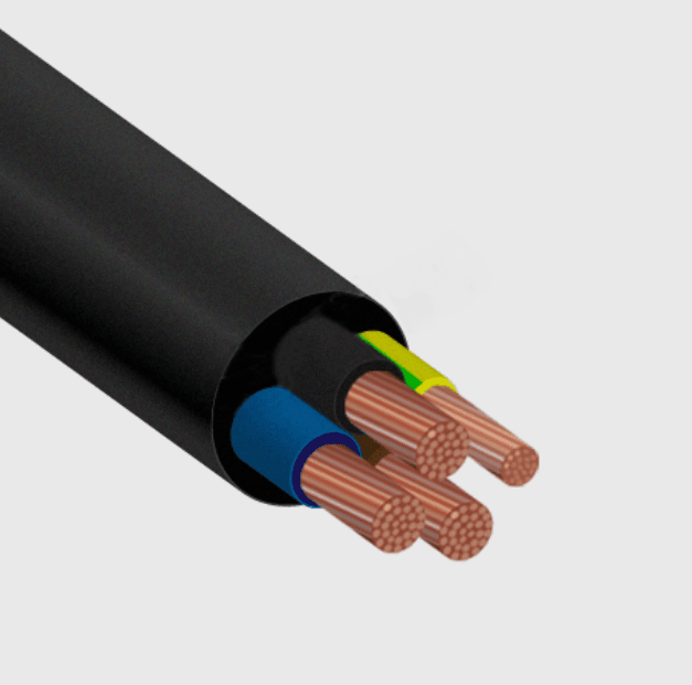Кабель силовой КГ-хл 3х2.5+1х1.5(РЕ) 380/660-2