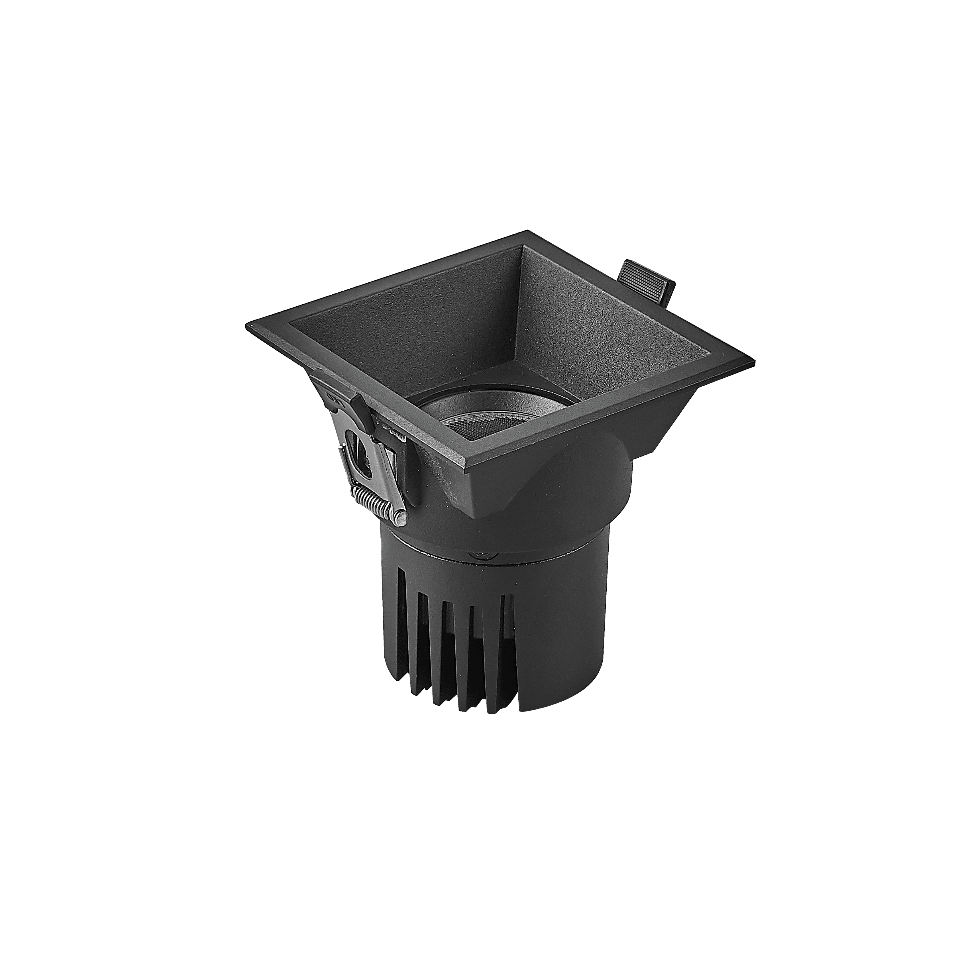 Светильник MS-FLOW-BUILT-S85x85-12W Day4000, BK, 38 deg, 230V, IP20, металл, 5 лет