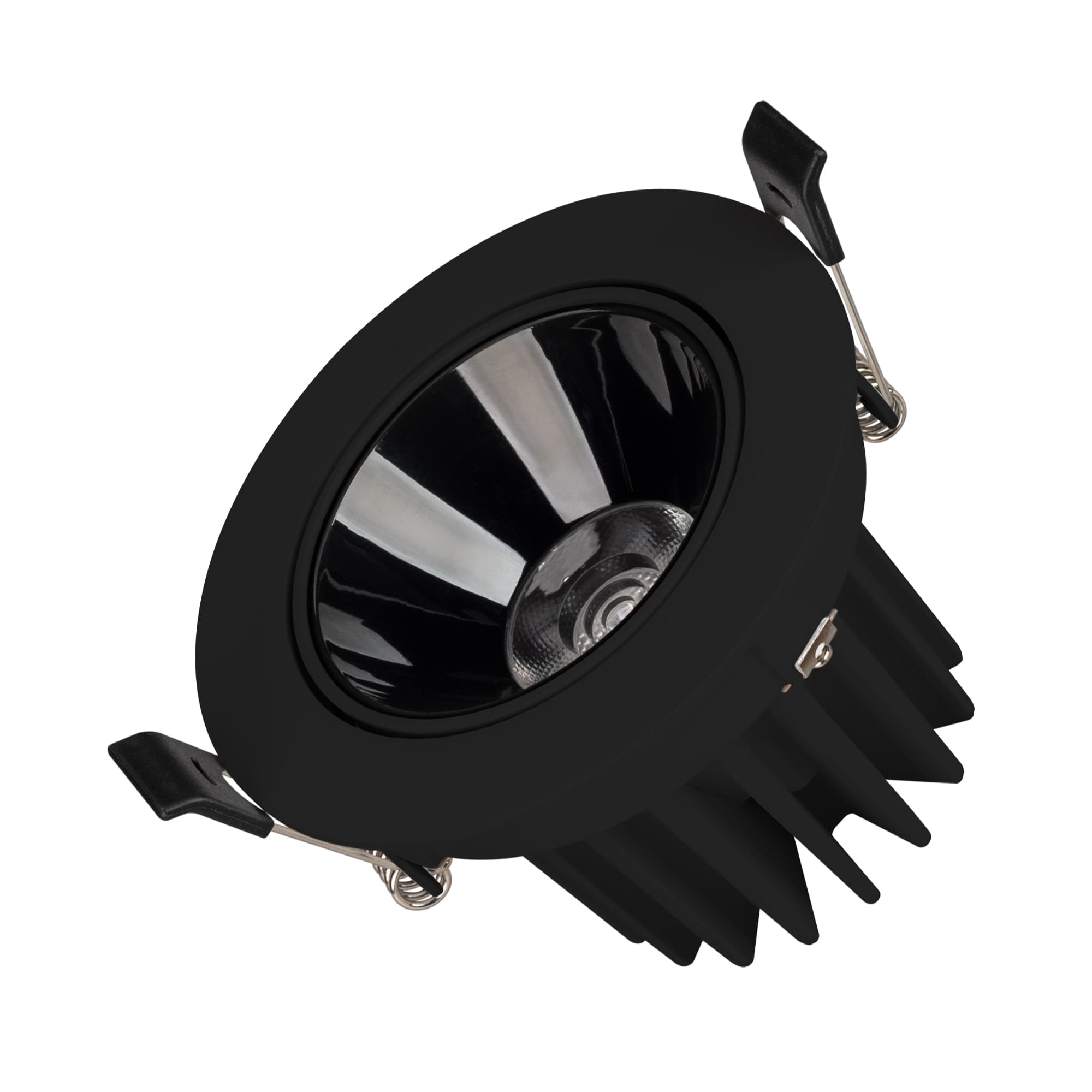 Светильник MS-FORECAST-BUILT-TURN-R102-12W Day4000 (BK-BK, 32 deg, 230V) (IP20 металл, 5 лет)