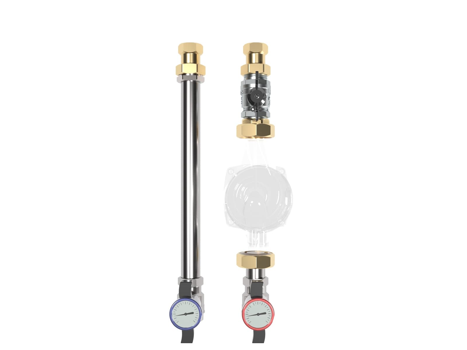 Группа насосная NGSS-20 G 3/4' прямая без насоса
