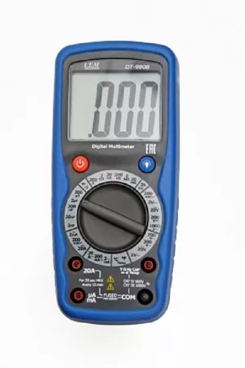 Мультиметр цифровой с поверкой DT-9908