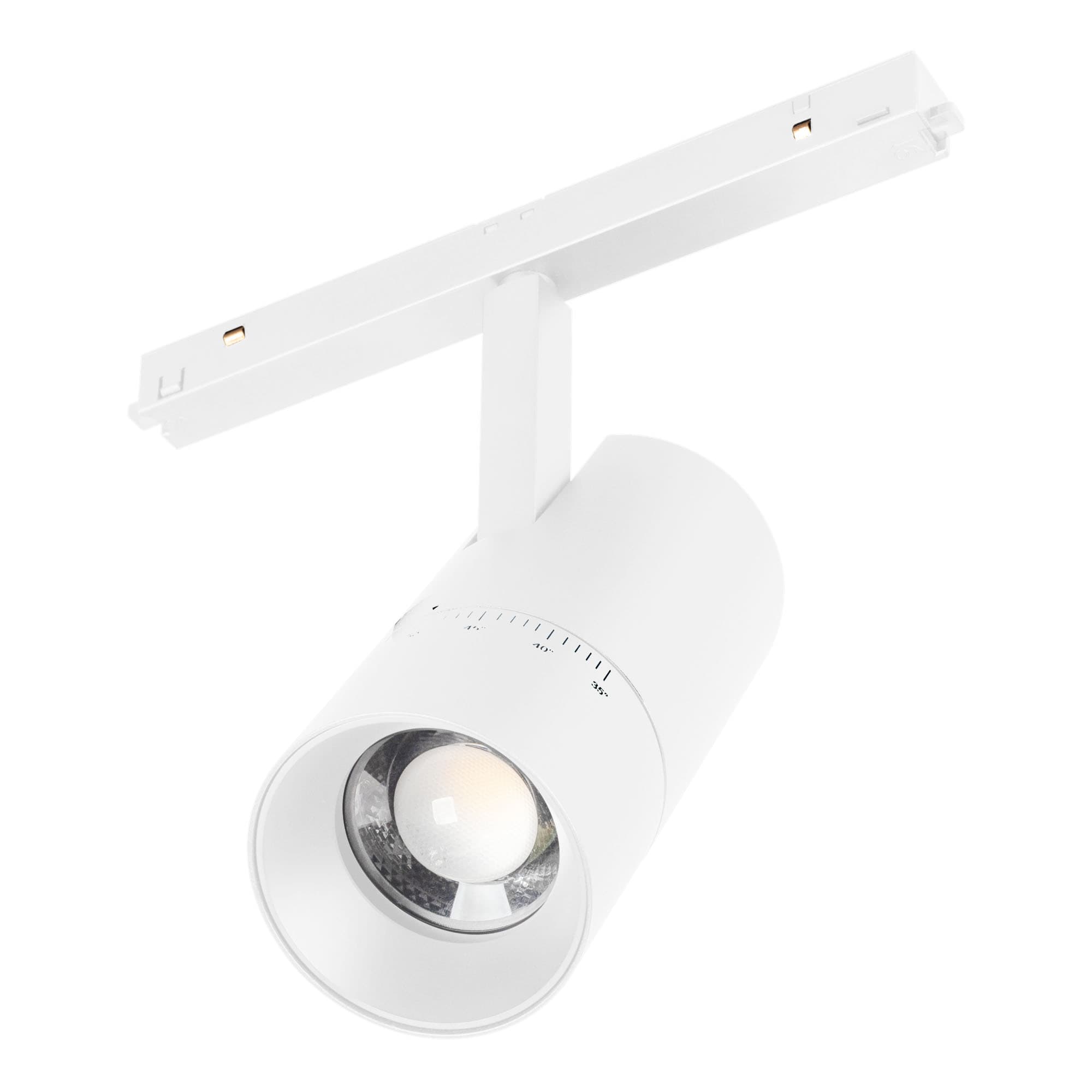Светильник MAG-ORIENT-SPOT-ZOOM-R65-15W Warm3000 (WH, 34-60 deg, 48V) (IP20 Металл, 5 лет)