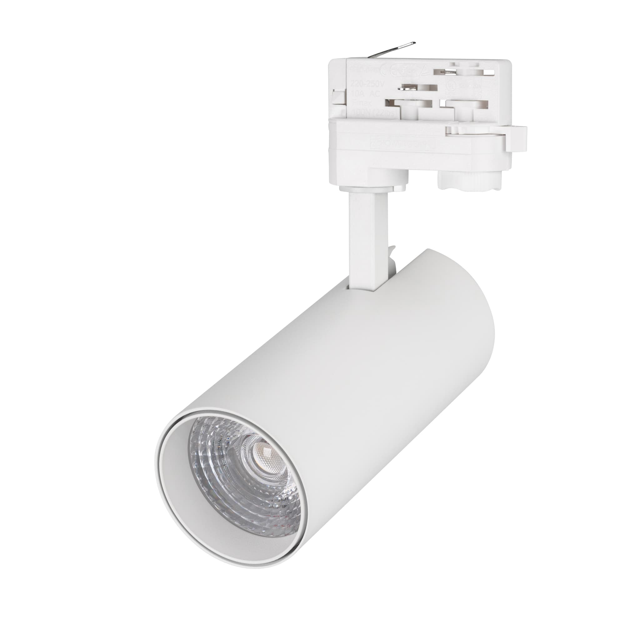 Светильник LGD-GERA-4TR-R74-20W Day4000 (WH, 24 deg, 230 В, DALI) (IP20 металл, 5 лет)