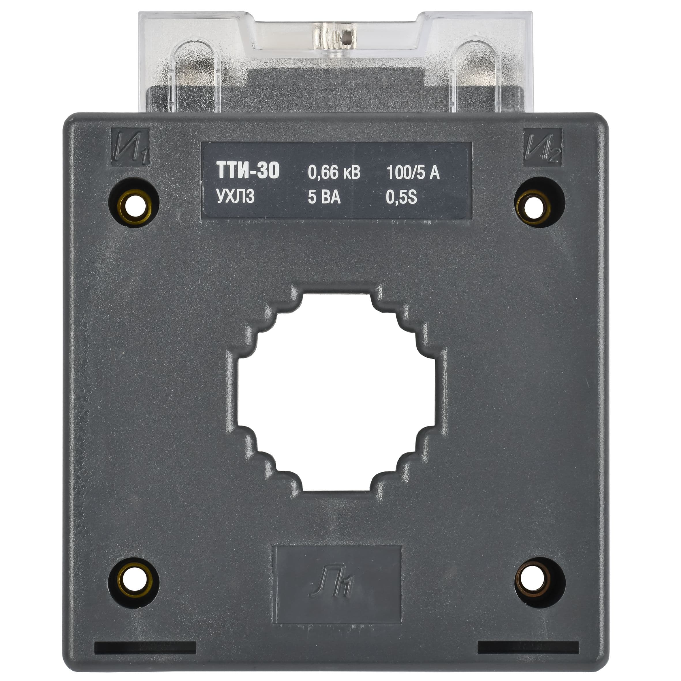 Трансформатор тока ТТИ-30 100/5А 5ВА класс 0,5S МПИ08