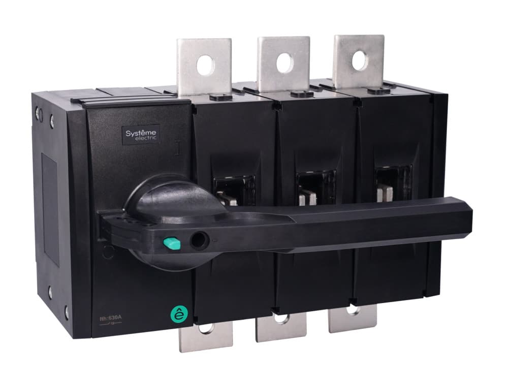 Выключатель-разъединитель SYSTEMEPACT SD630 3P 630A Рукоятка фронт центр_Рукоятка заказывается отдельно
