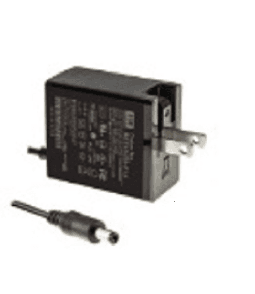 AC-DC адаптер настен., медицин., пром. 12Вт, вход 80...264B AC 47...63 Гц, 113...370B DC, выход 12В/1.0A, 48x28x55мм, -30...+70°С, сертиф.2xMOPP/ CCC /BSMI/ PSE, оснащен Американской откидной вилкой АС, выходной разъем 11, диам. 5.5х2.1мм