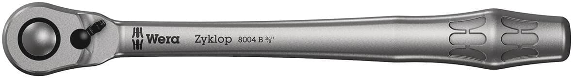 Трещотка 8004 B Zyklop Metal Switch с реверсом DR 3/8X222 мм