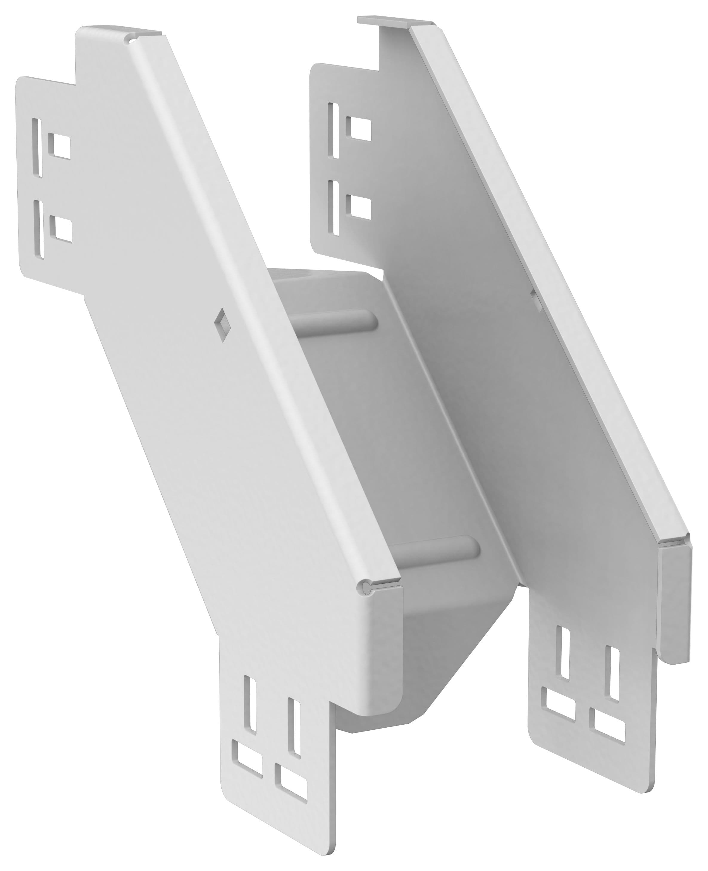 ESCA 7 Поворот верт. внеш. 90град 80х100-2,0 RAL 9016 IEK