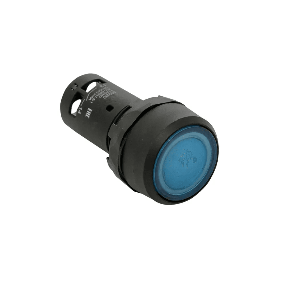 Кнопка с фиксацией с подсветкой OptiSignal Compact D22 C7-FD-M610 синяя 1НО 230 В AC XB7NJ06M1