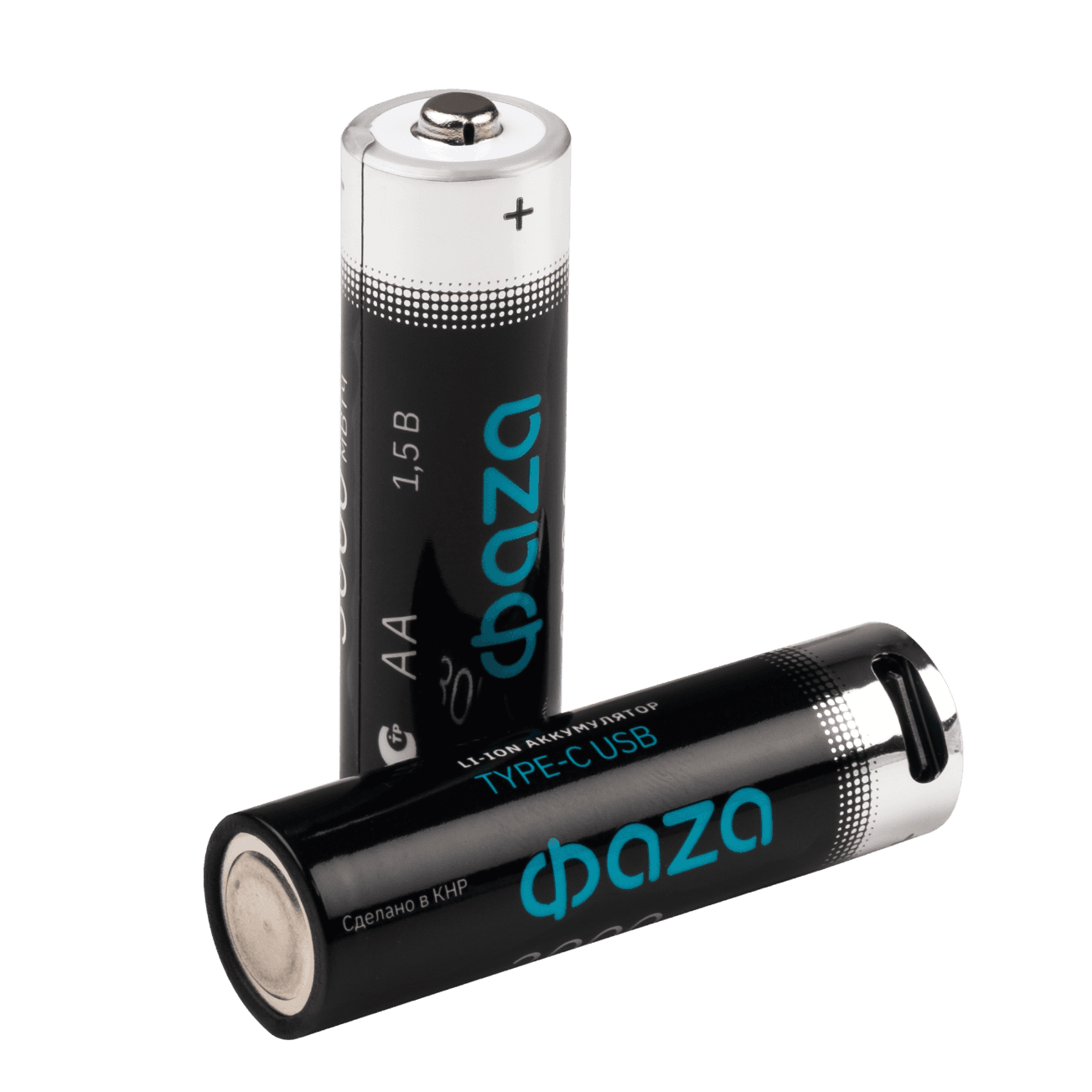 Аккумулятор литиевый с USB разъемом тип АА 3000mWh-B2