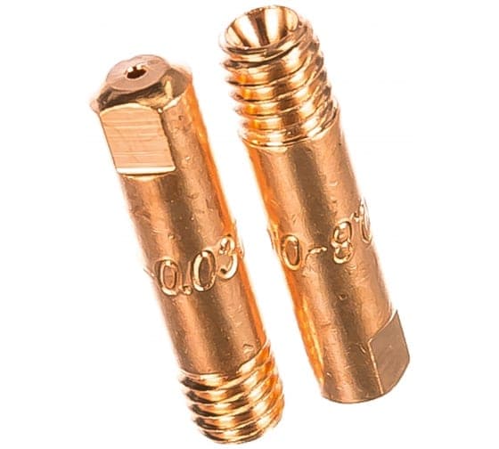 Наконечник контактный M6х25 мм ECU D 0.8 мм (10 шт.)