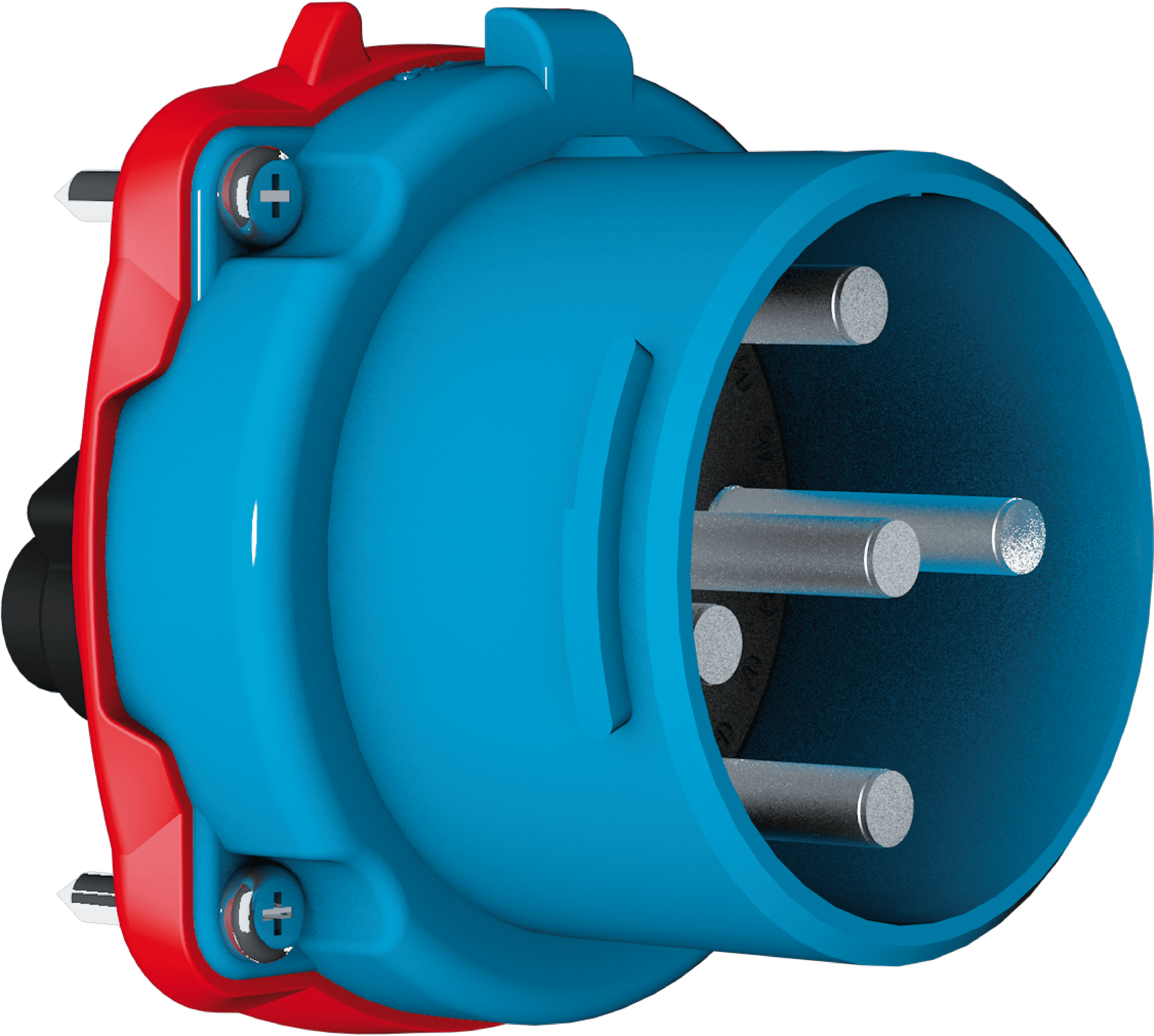 Механизм штекера 90A, 400V, 3P+N+E, IP55 DS6