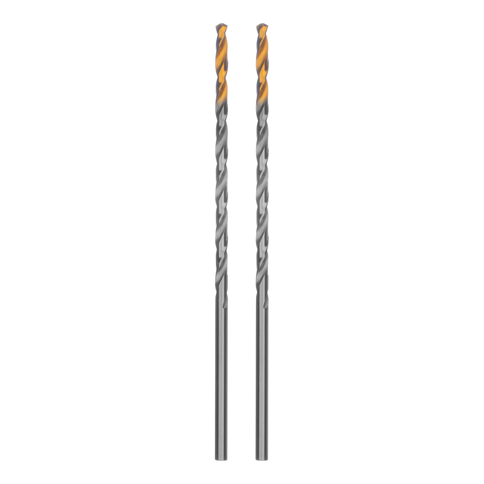 Сверло спиральное по металлу 3,5 х 112 мм, Р6М5, Golden Tip, удлиненное, 2шт.