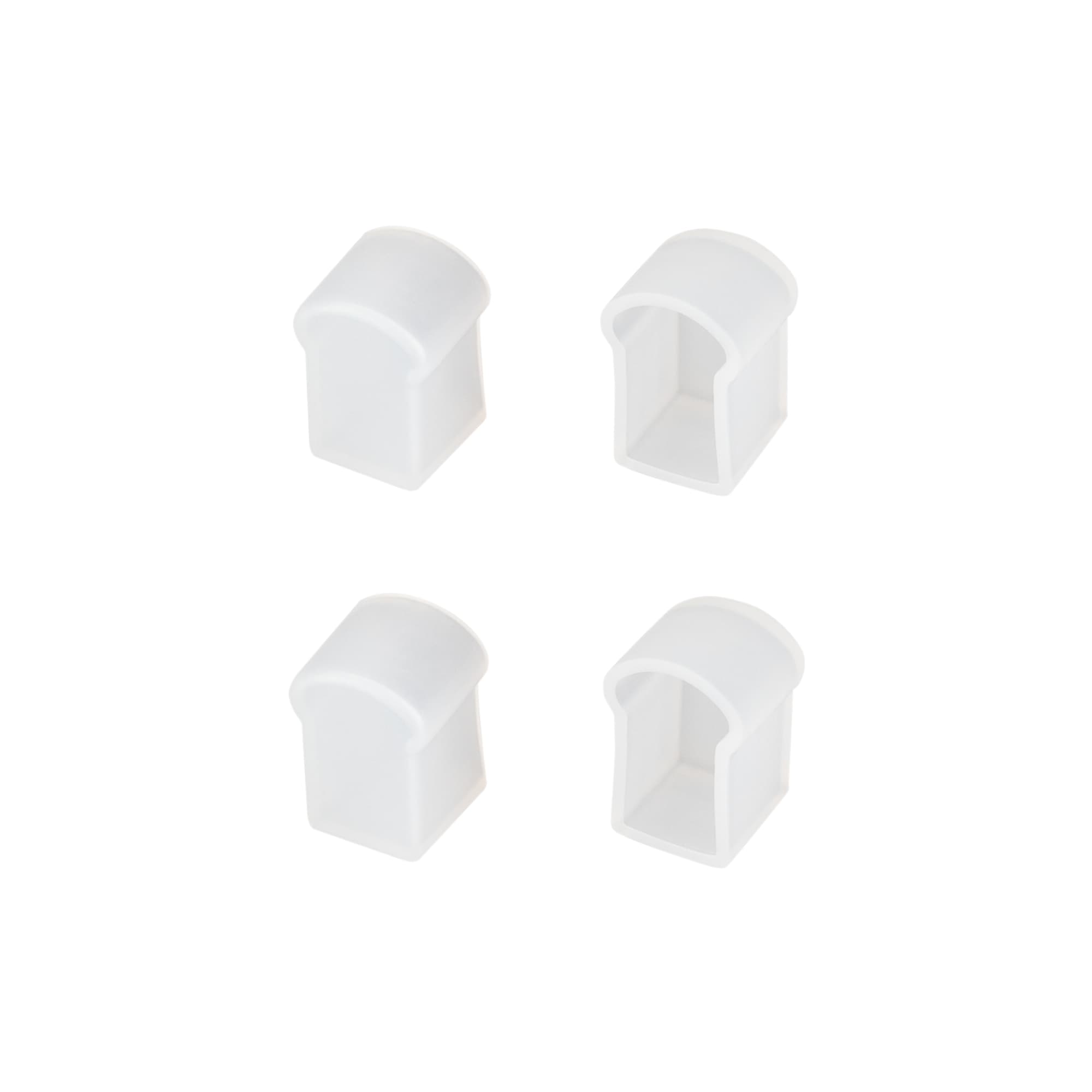 Заглушка WPH-FLEX-0817-SIDE WHITE глухая (Силикон)