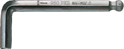 Ключ Г-образный 950 PKS хромированный 4X80 мм