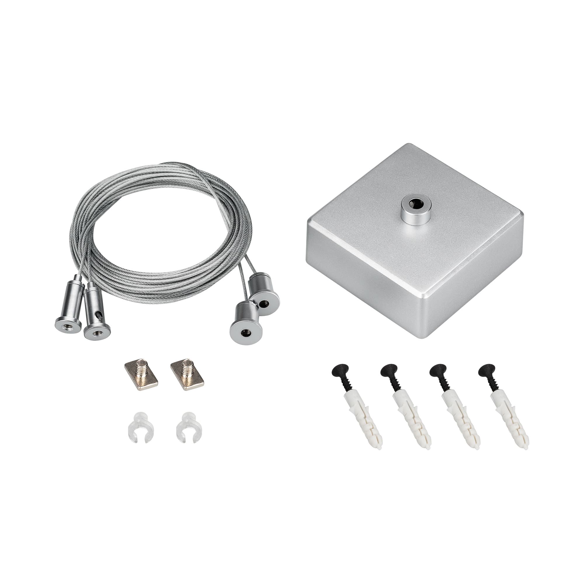 Подвес ARL-2x4m Set (Silver box, Pad 9x2мм) (металл)