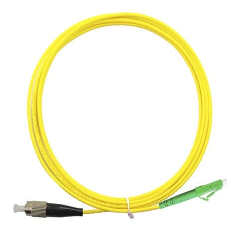 Патч-корд оптический simplex 5м LC/APC-FC/UPC 9/125 sm LSZH