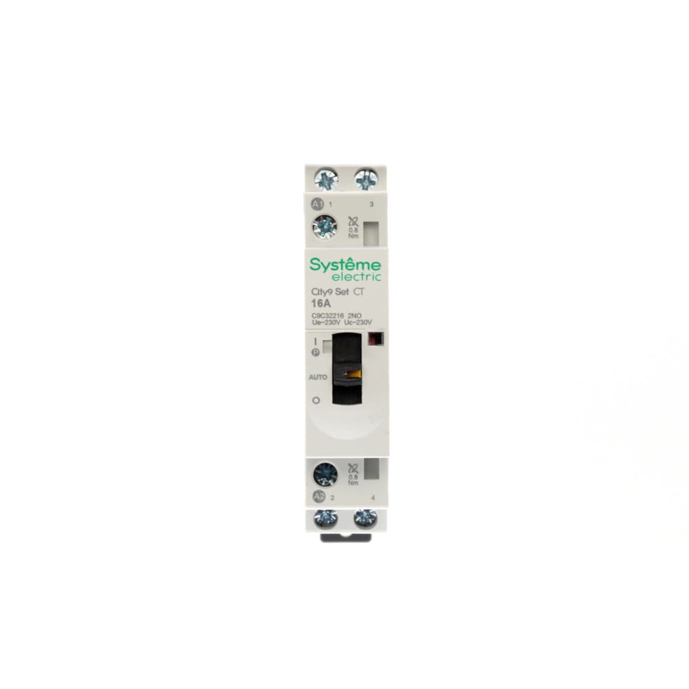 Контактор модульный City9 Set 2P 2НО 16A AC 230В-230В