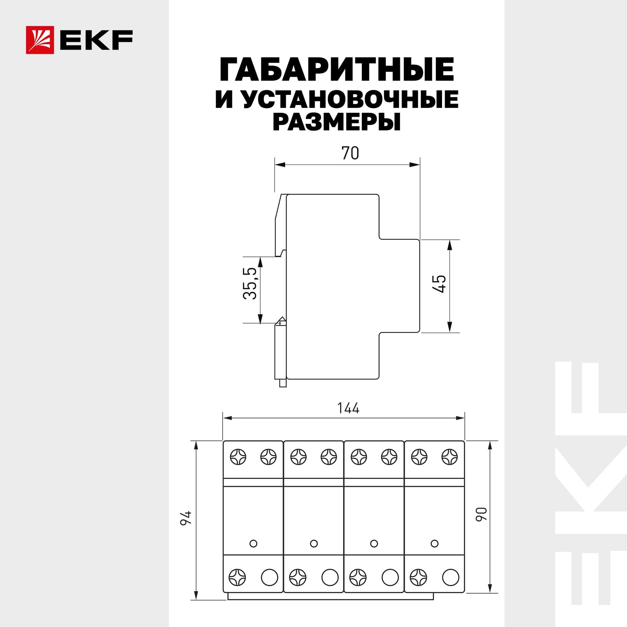 УЗИП Класс 1 Iimp 25kA (10/350?s) 4P