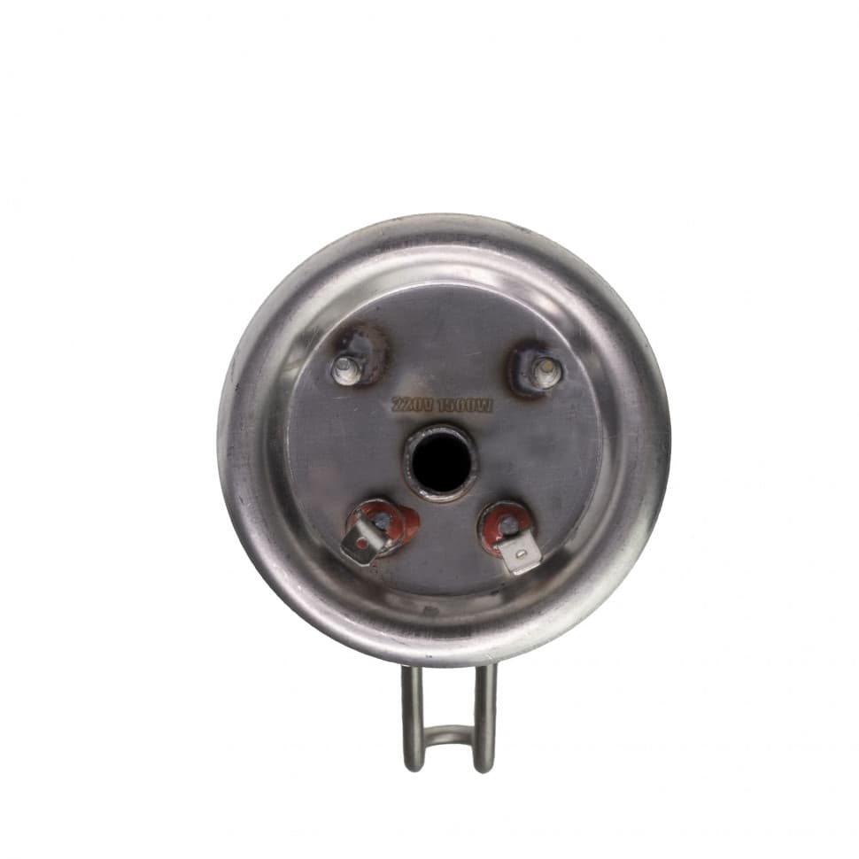 ТЭН RF 1500W, SB, нерж, D82мм, М6, клеммы под разъем, горизонтальный 220V