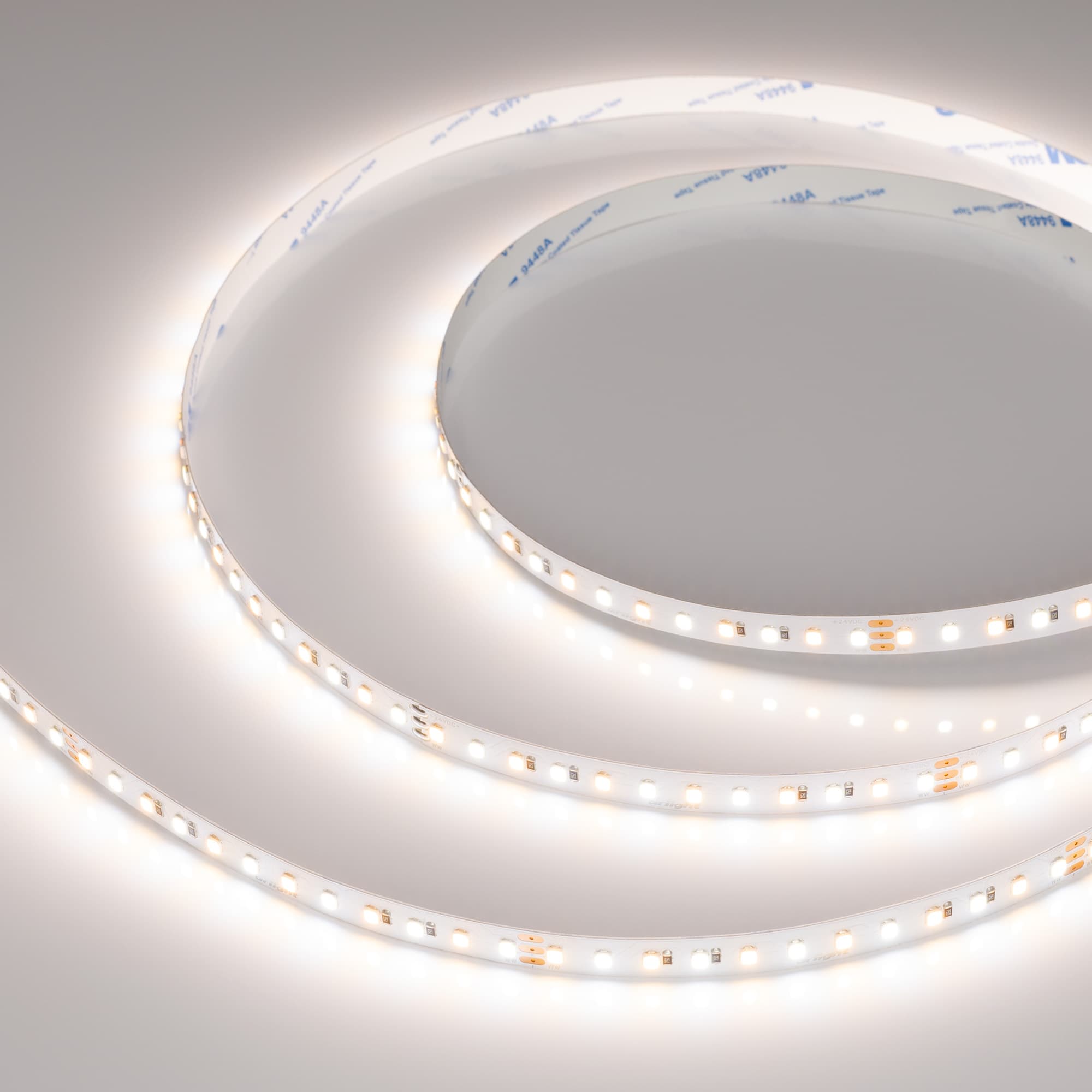 Лента светодиодная 23 Вт/м 24В IP20 6000K2700K 120LED/м RT-A120-10mm SMD 2835 5 м