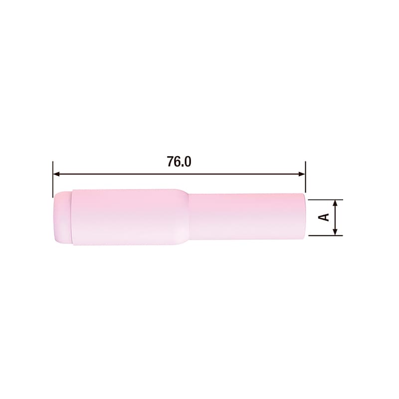 Сопло керамическое №6L ф10 FB TIG 17-18-26 (2 шт.)_блистер