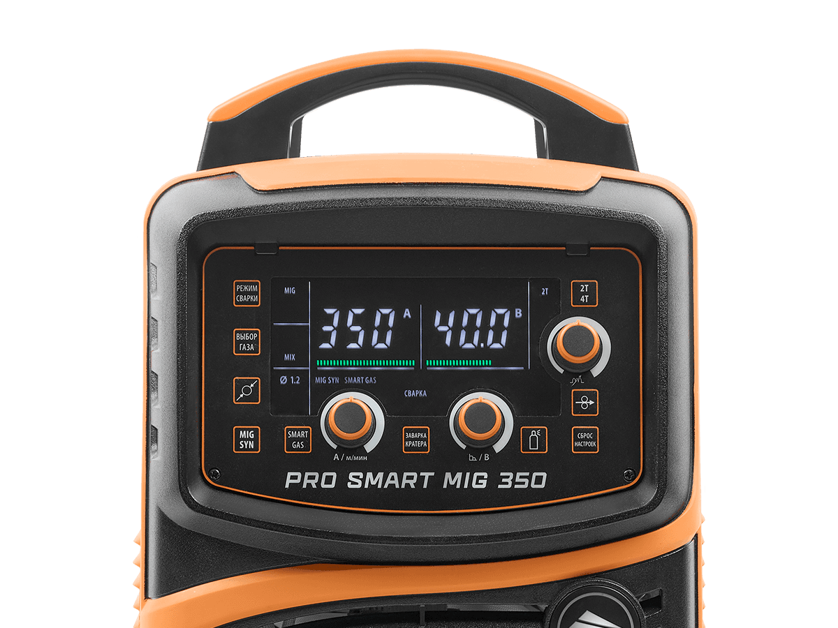 Инвертор сварочный MIG 350 PRO SMART (N216S) НАКС РФ