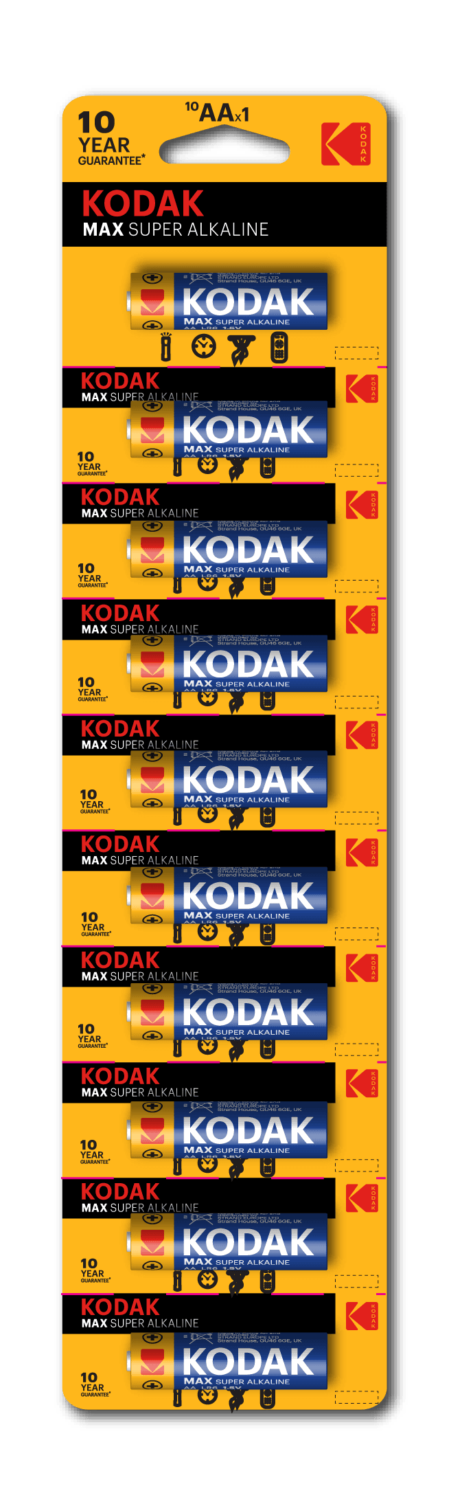 Батарейка LR6-10BL MAX SUPER Alkaline [KAA-10 ] (100/1000/20000)