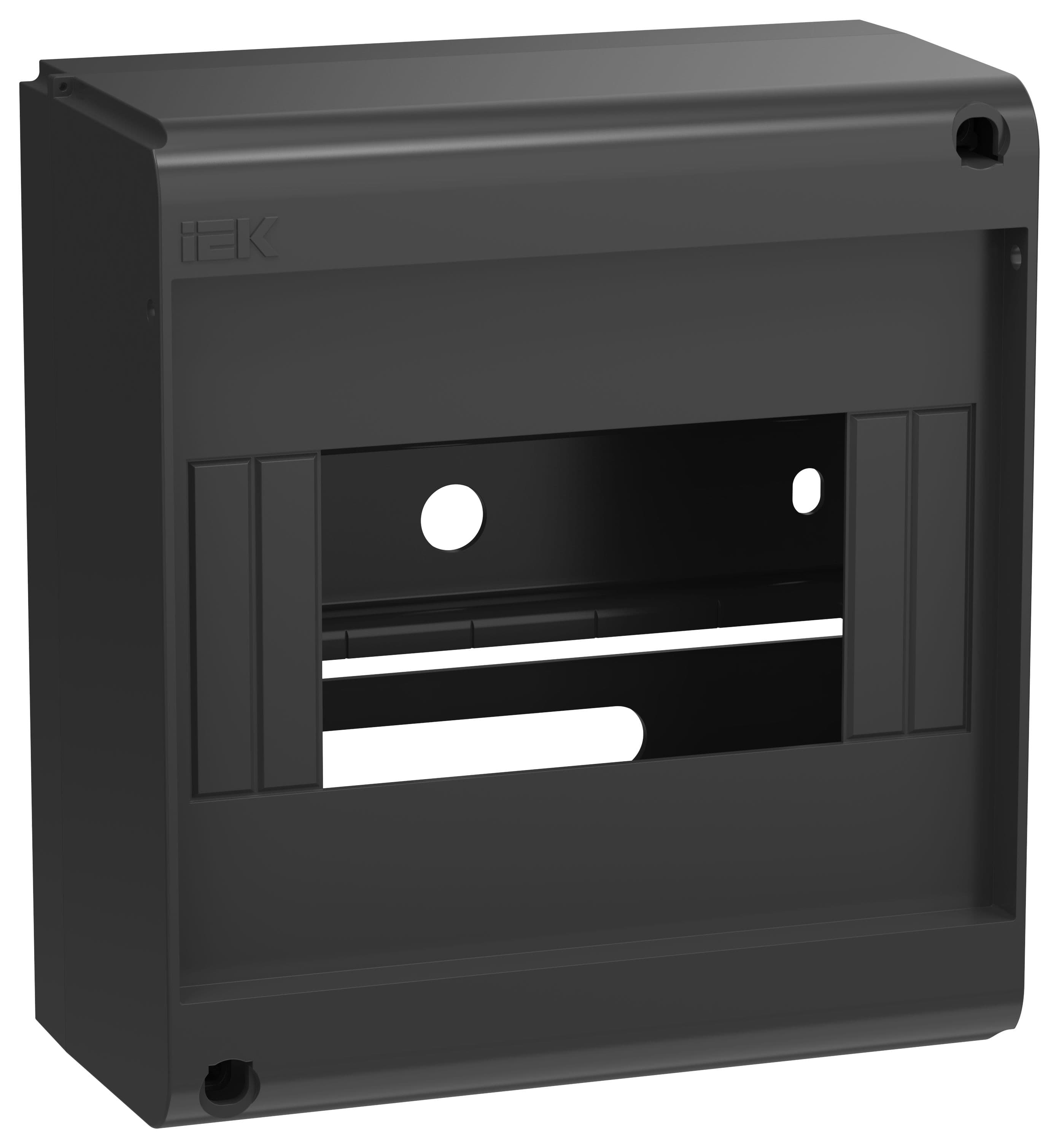 Корпус пластиковый КМПн-6 IP20 без двери черный UNION Mini