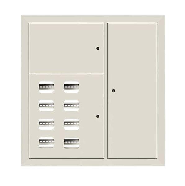 Щит этажный 8 кв. RAL9002 (1000х950х160) PROxima
