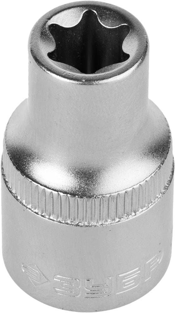 Головка торцовая ''Мастер'' (1/2''), Cr-V, E-TORX, хроматированное покрытие, E11