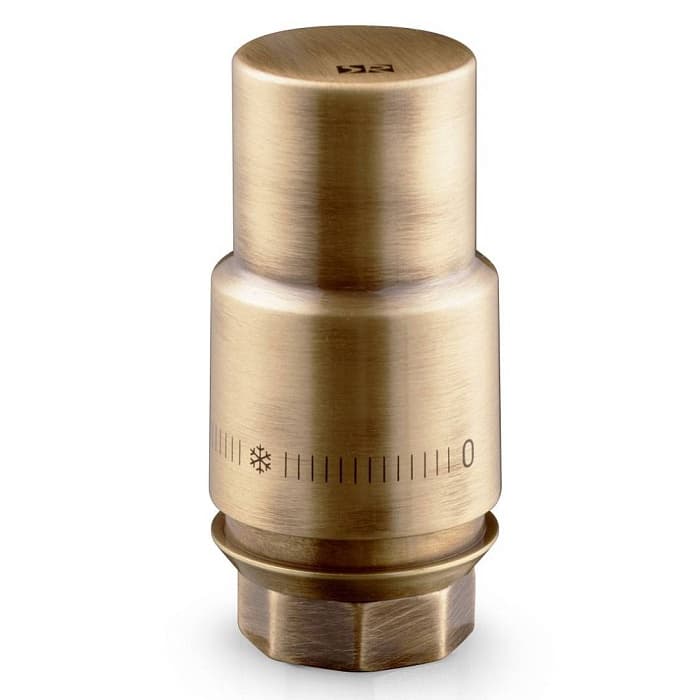 Термоголовка жидкостная Royal Thermo Design М30х1,5 (бронза)