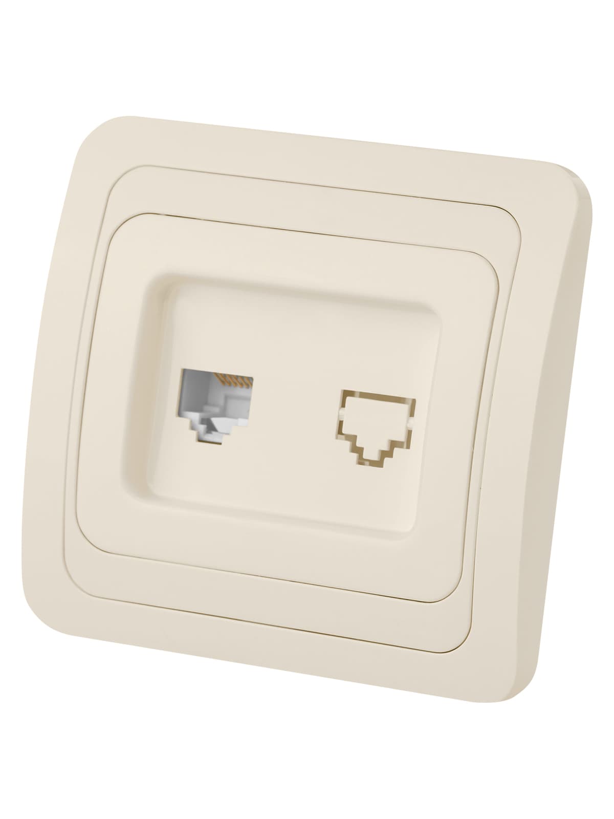 Розетка компьютерная RJ-45 сл. кость Валдай TDM