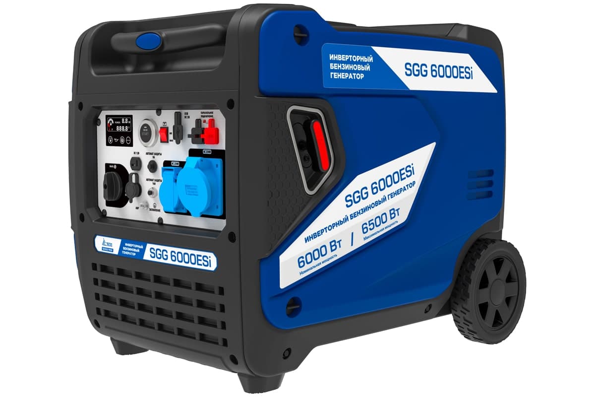 Генератор бензиновый инверторный SGG 6000ESi