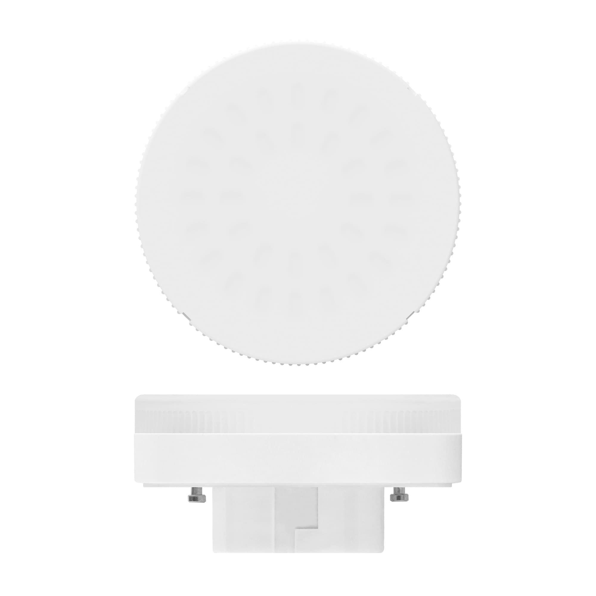 Лампа светодиодная GX53 LED 6вт 210-240В 470Лм 3000К матовая