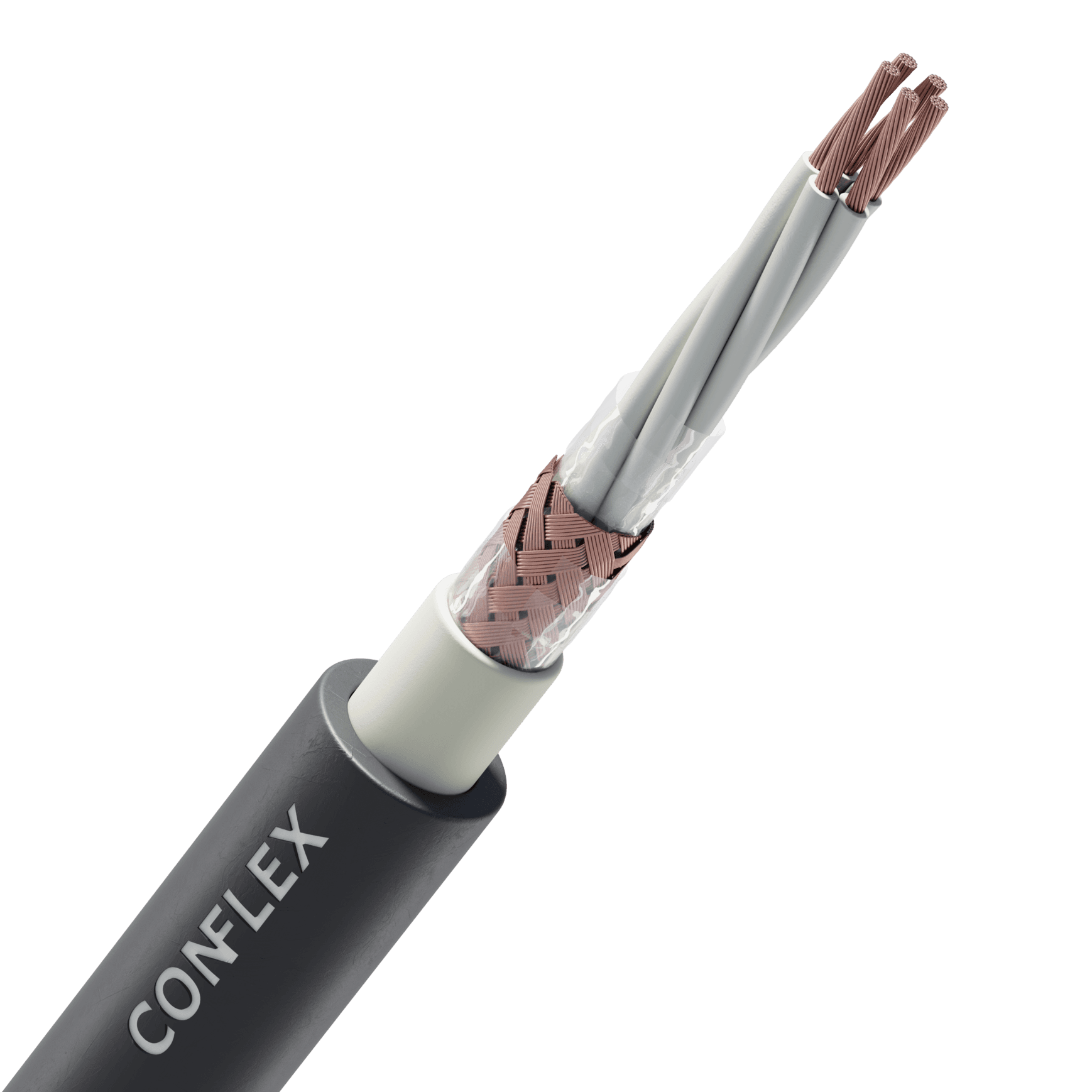 Кабель монтажный CONFLEX МКЭШПнг(А)-HF 5х1,5 ТРТС