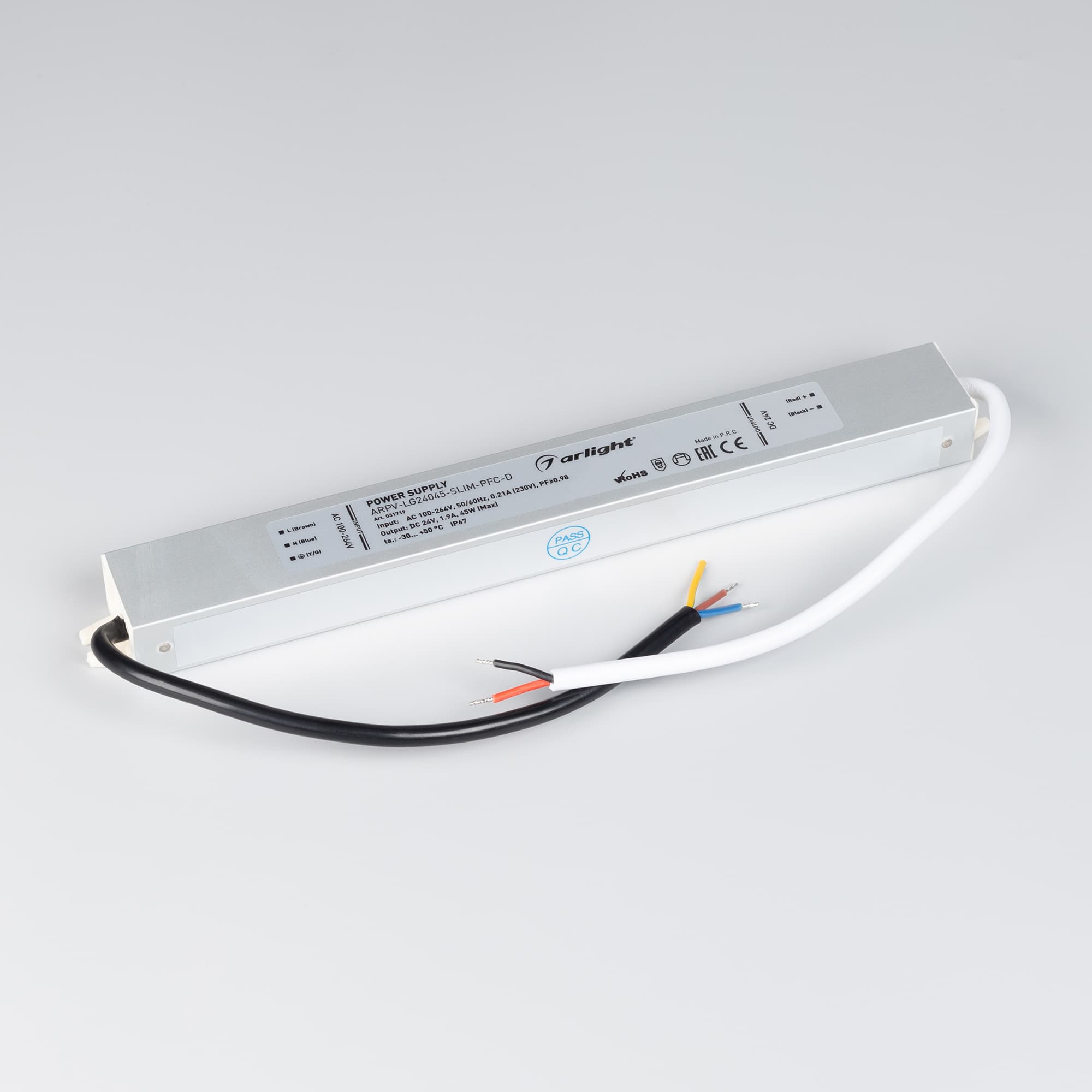 Профиль силиконовый WPH-FLEX-1018-SIDE-S10-50m WHITE (Силикон)