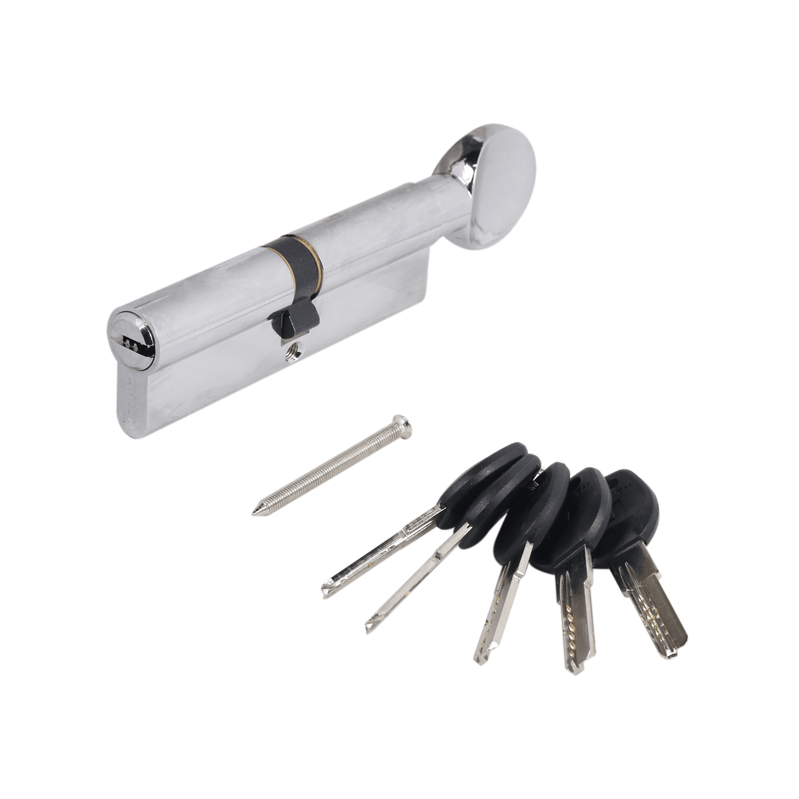 Цилиндровый механизм АЛЛЮР HD FG 100-5К CP (50x50G) хром