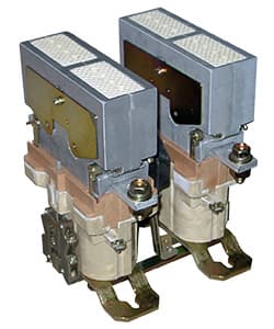 Контактор электромагнитный МК6-10Р У3, 400А, 50В, 2з+2р, IP00