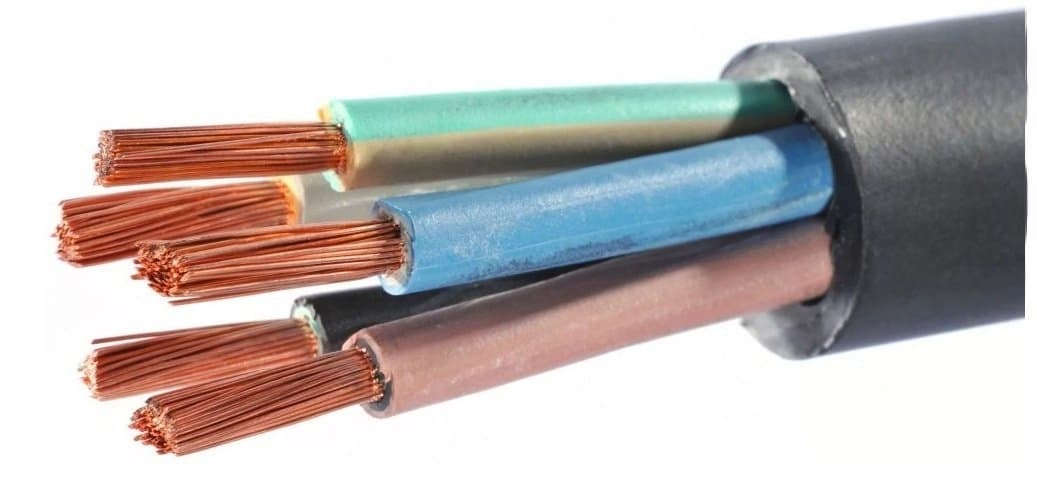 Кабель силовой КГТП 5х50 (N,PE)-220/380-2 ТРТС