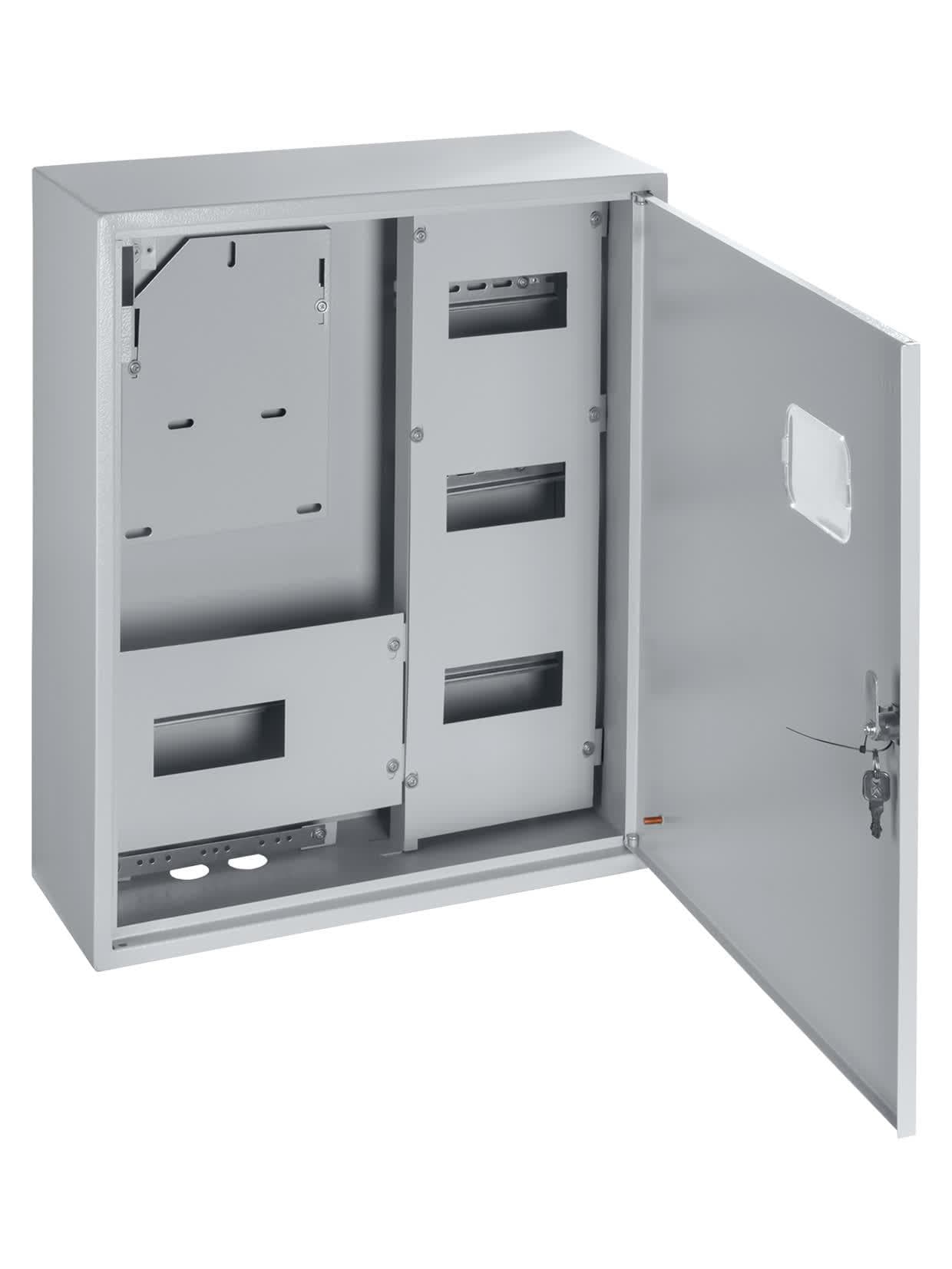 Корпус металлический ЩУРН-3/24 (560х480х165) однодверный