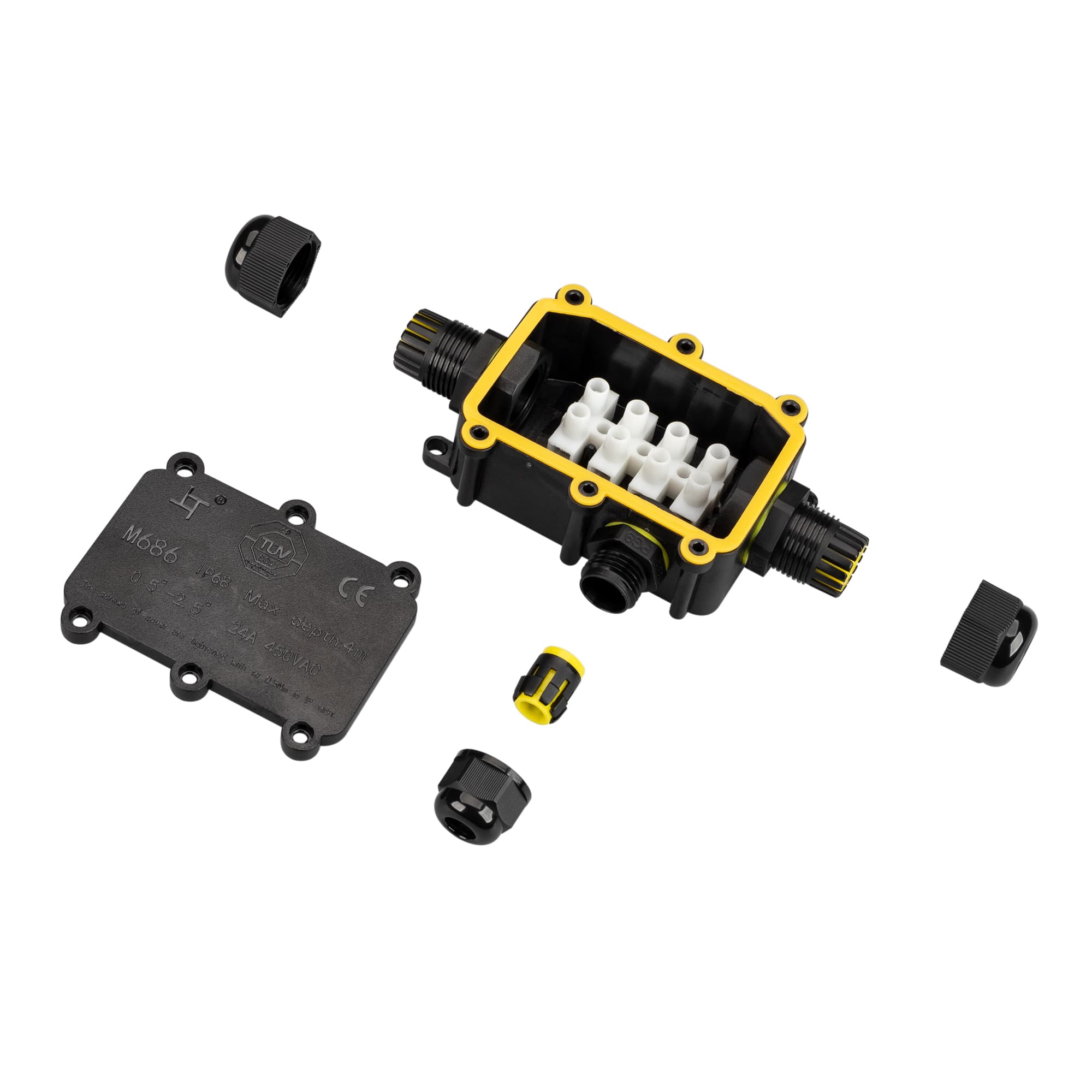 Коробка распределительная NEO-GERM-3-WTW (5-9мм) (ARL, IP68)