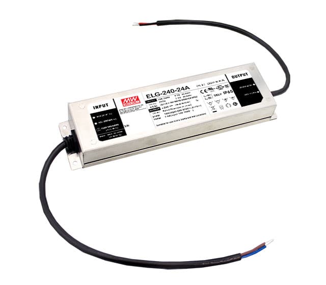 Источник питания AC-DC, 96Вт, IP65, вход 100...305В AC, 47...63Гц, 142...431В DC, ККМ, выход 12...24В-4А, изоляция 3750В AC, в кожухе