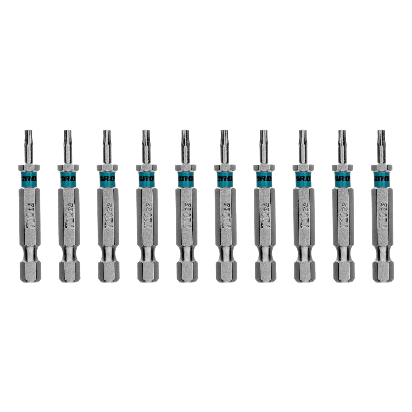 Бита Torx 10х50мм, сталь S2, шестигр., 10 шт.