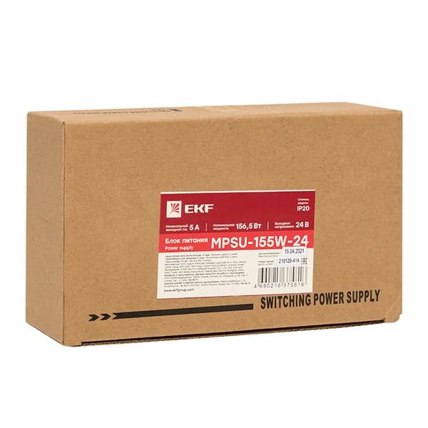 Блок питания 24В с функцией ИБП MPSu-155W-24 PROxima