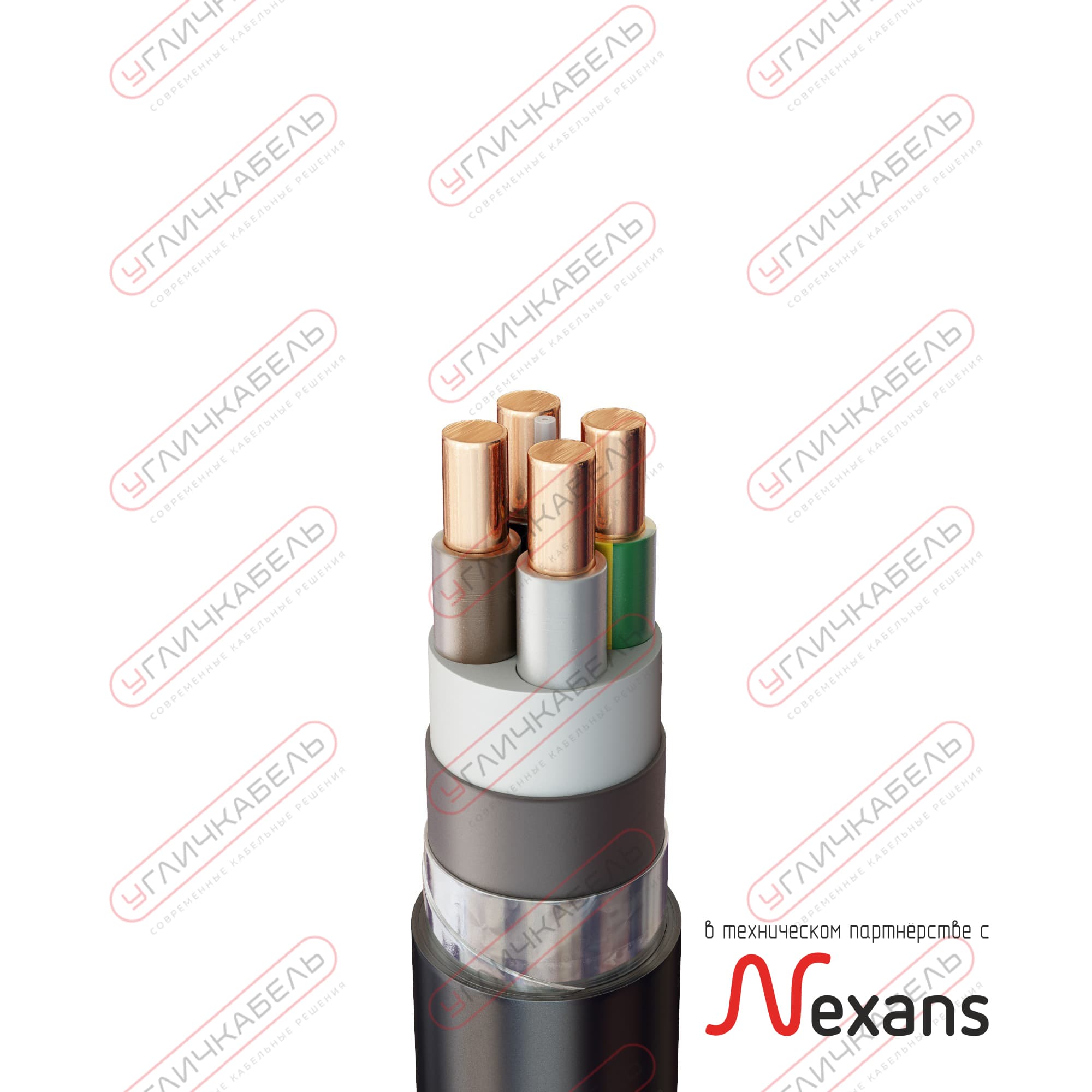 Кабель силовой ВБШвнг(A) 4х10 ок(N)-0,66