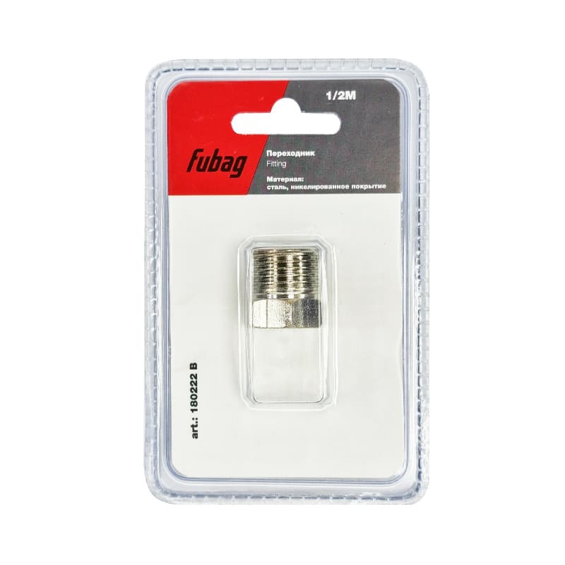 Переходник  1/2''M заглушка блистер 1 шт