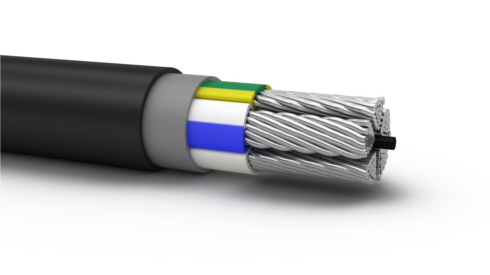 Кабель силовой АВВГнг(А)-LS 5х150мс(N,PE)-1
