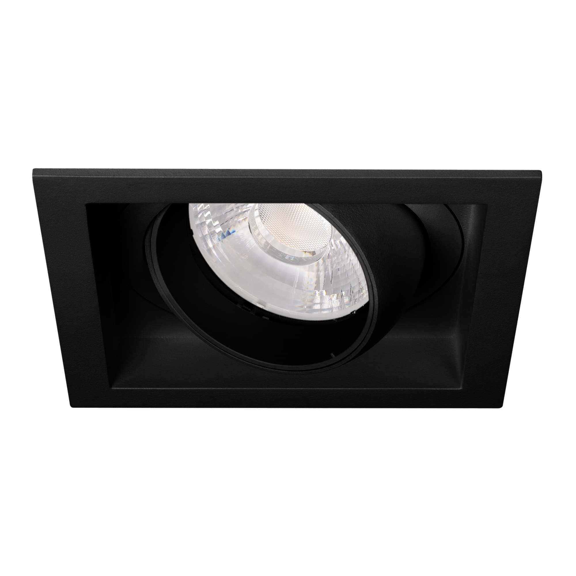 Светильник MS-VORTEX-BUILT-S140x140-30W Warm3000 (BK-BK, 17 deg, 230V) (ARL, IP20, металл, 5 лет)