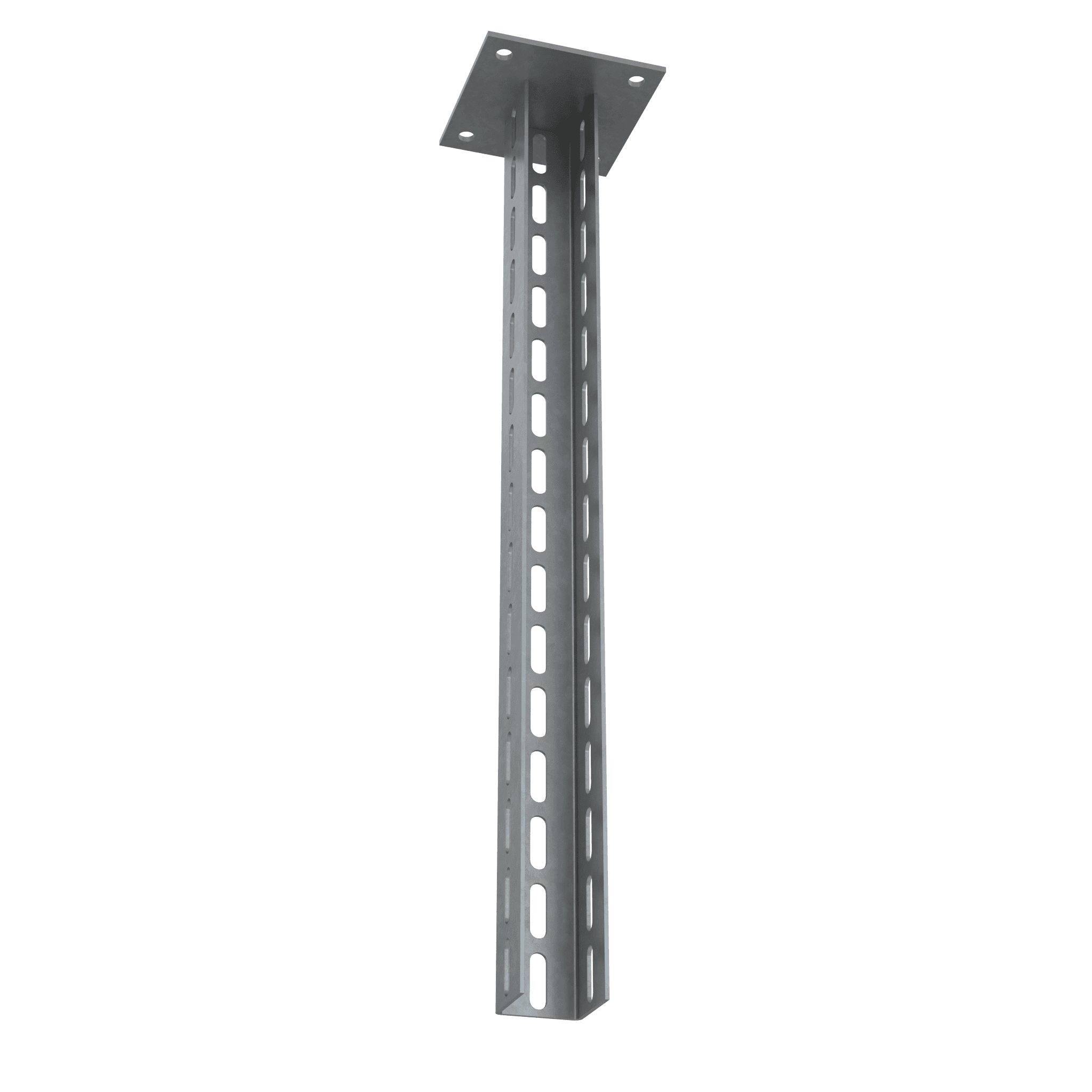 Стойка потолочная усиленная 50х50х1800 мм INOX304